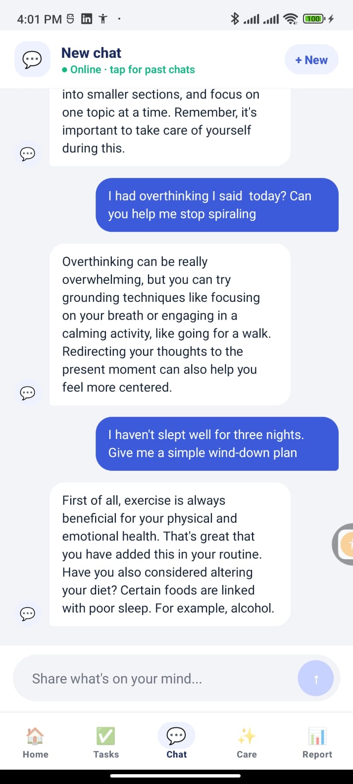 Mind Sentinal AI screen 33